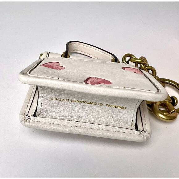 Coach Mini Willis Charm with heart print - Picture 5 of 9